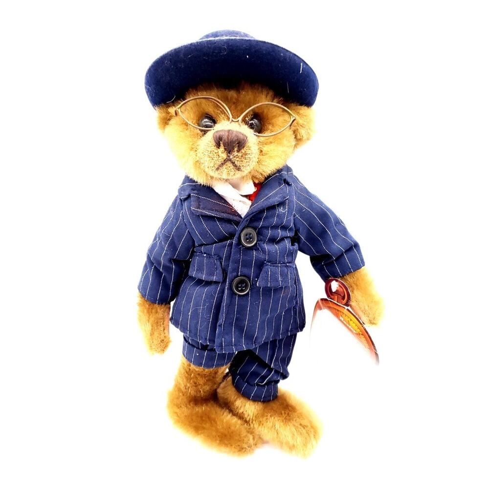 Brass Button Bears Baxter 12" Plush Bear 1900s with Tag by Pickford Bears